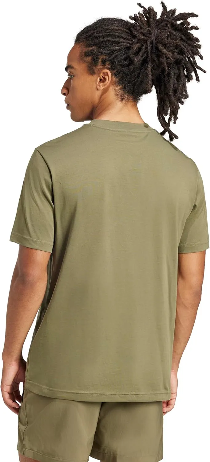 adidas Men's Essentials Small Logo Single Jersey T-Shirt