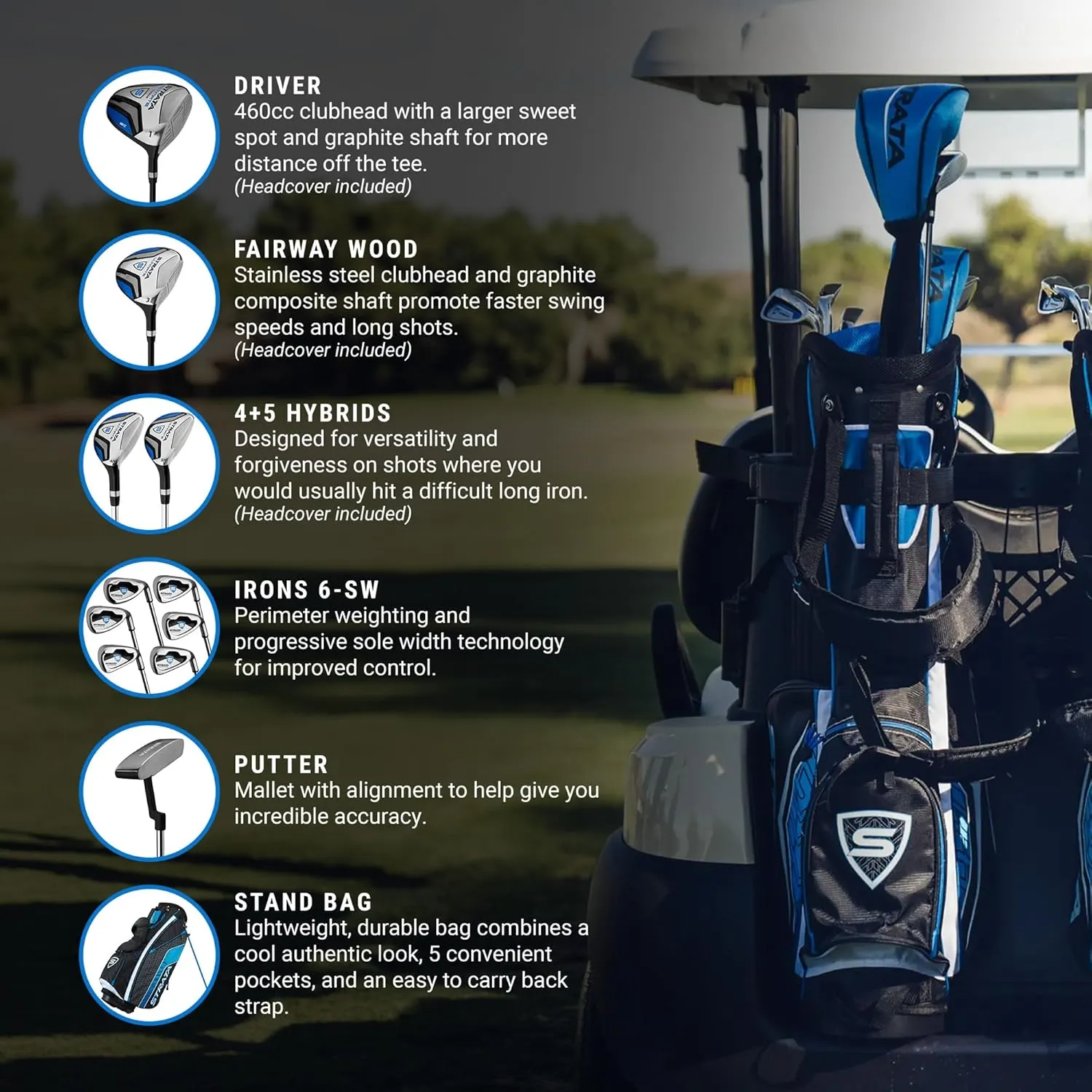 Callaway Golf Mens Strata Complete Set