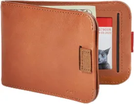 Distil Union Wally 5.0 with MagLock | RFID Leather Bifold Wallet with Money Clip & MagLock | Slim, Minimalist Billfold