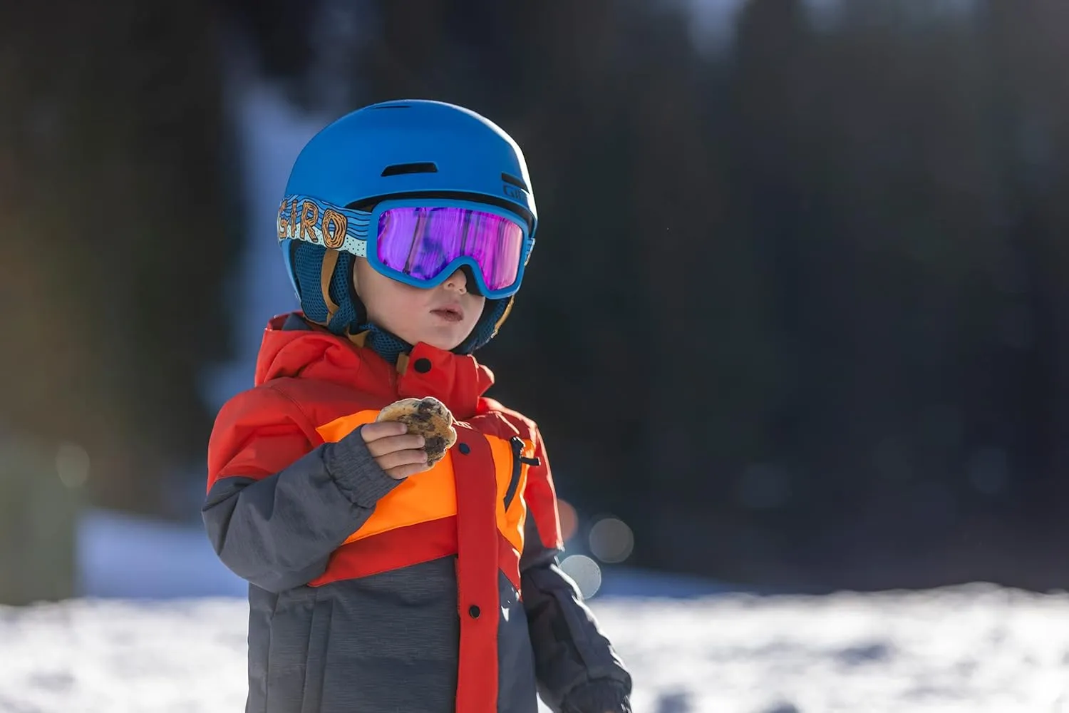 Giro Crue Kids Ski Helmet - Snowboard Helmet for Youth, Toddler Boys & Girls