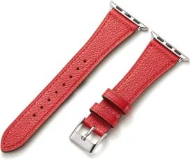 HANDODO Italian Genuine Leather Band Women for Apple Watch Series 10 9 8 7 6 5 4 3 2 1 SE SE2 Ultra 2, SGS Certified Dressy Bracelet Cute Strap for iWatch 38mm 40mm 41mm 42mm 44mm 45mm 46mm 49mm