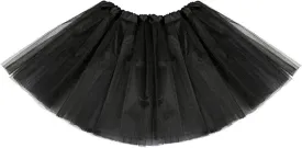 Kids Tutu Skirts 3 Layered Tulle, Fit Most 4-11 yrs Little & Big Girls for Dance Party Costume