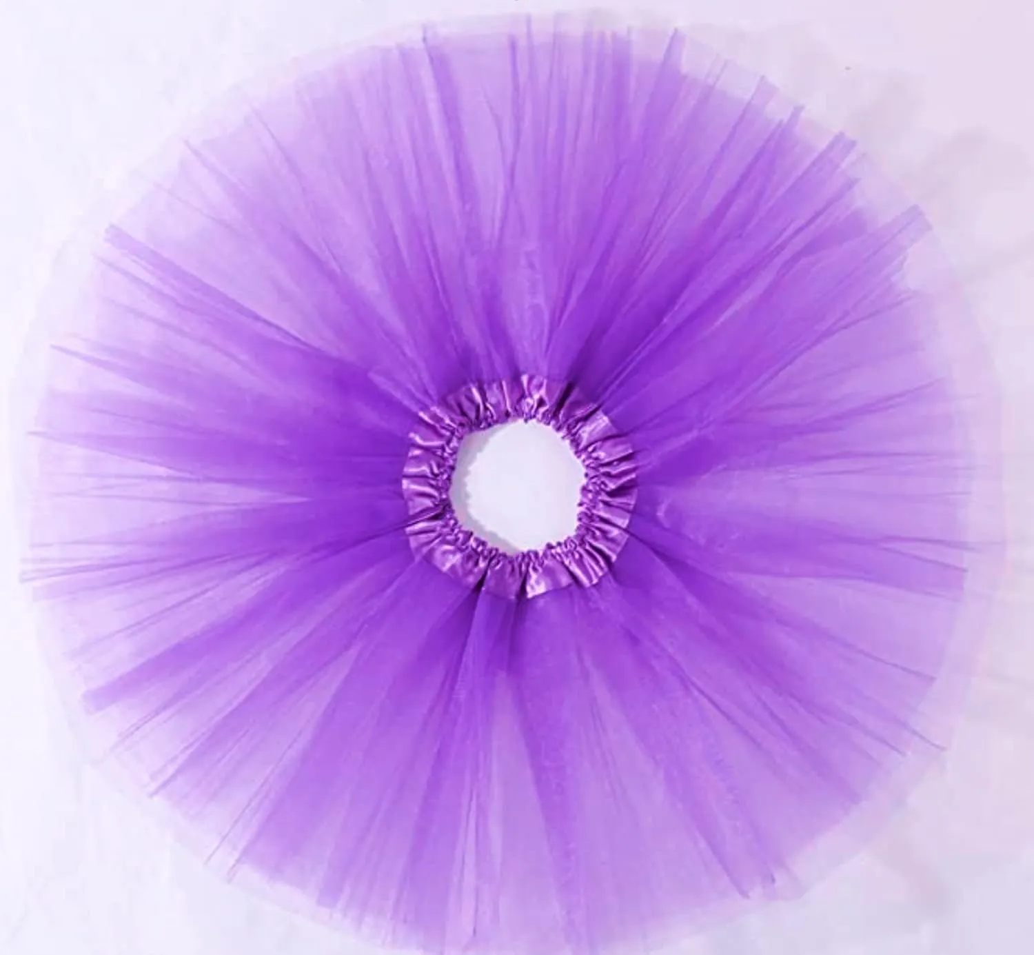 Kids Tutu Skirts 3 Layered Tulle, Fit Most 4-11 yrs Little & Big Girls for Dance Party Costume