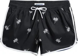 maamgic Swim Shorts Women 3.5" Quick Dry Board Shorts Stretch Swimming Shorts Vintage Bathing Suit Shorts with Pockets
