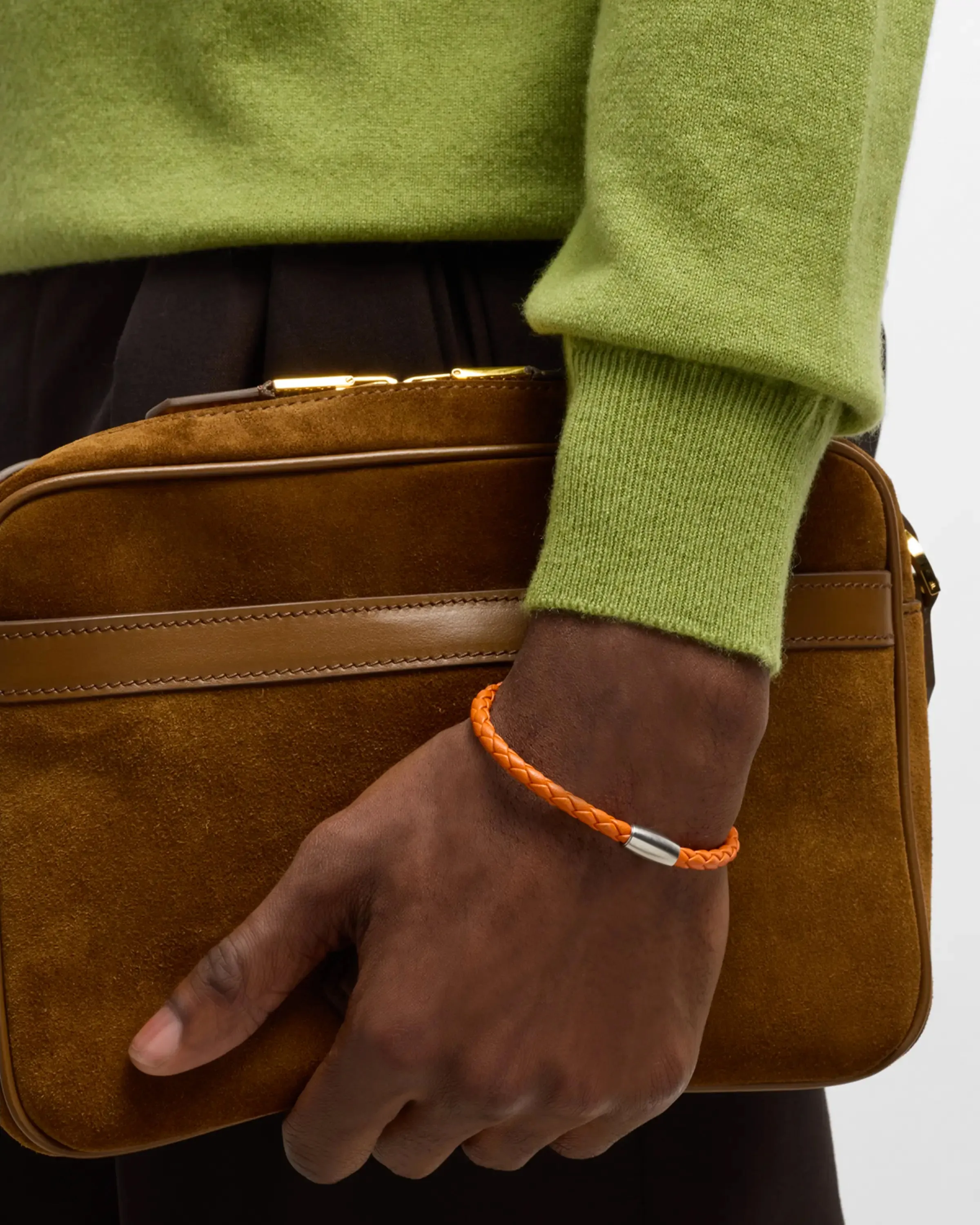 Mag-5 Woven Orange Bracelet