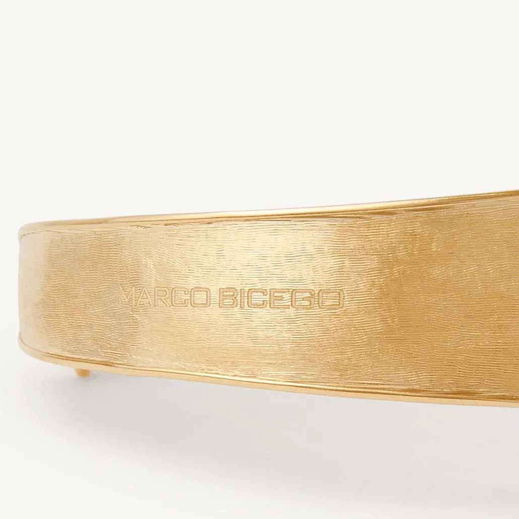 Marco Bicego Lunaria Bangle Medium 18k Gold