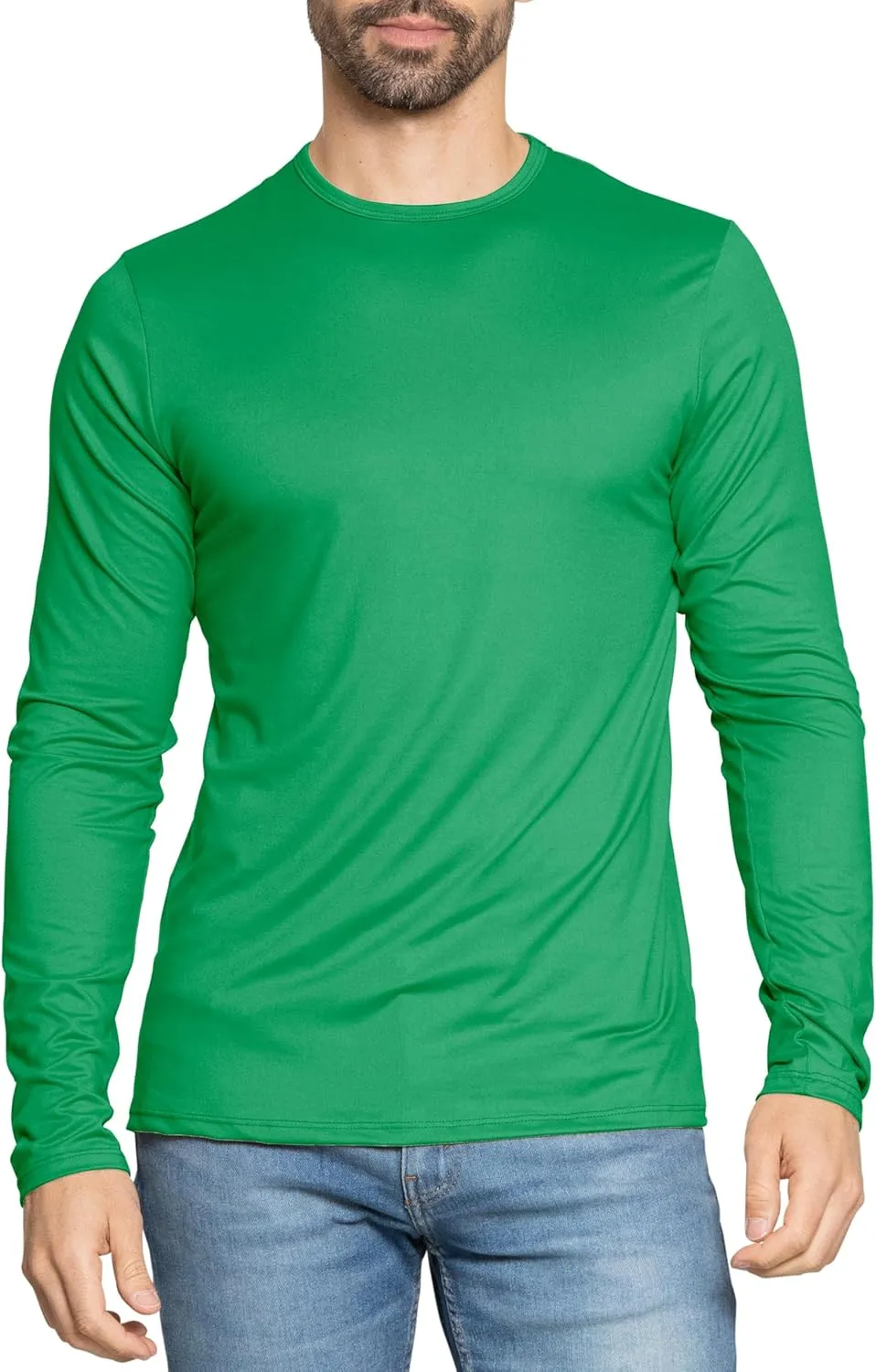 STRETCH IS COMFORT Boy's and Men's Oh So Soft Long Sleeve Top | Youth S-Adult 3X