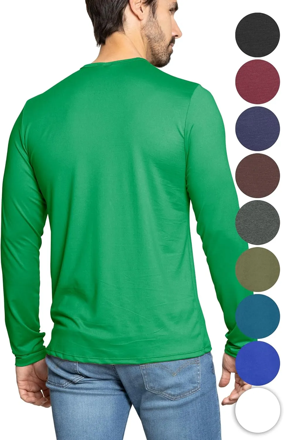 STRETCH IS COMFORT Boy's and Men's Oh So Soft Long Sleeve Top | Youth S-Adult 3X