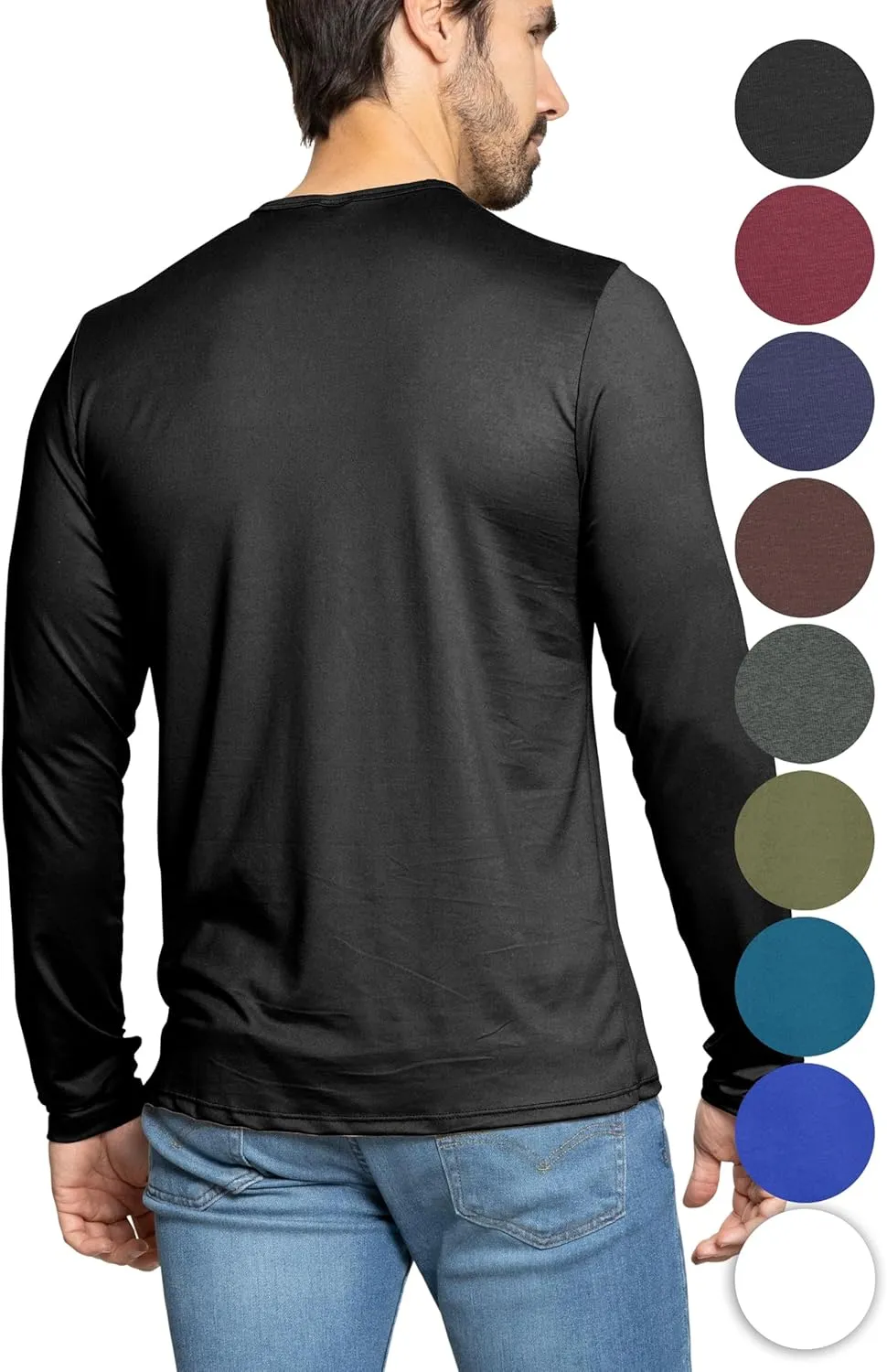 STRETCH IS COMFORT Boy's and Men's Oh So Soft Long Sleeve Top | Youth S-Adult 3X