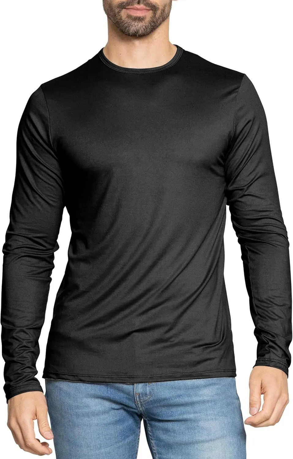 STRETCH IS COMFORT Boy's and Men's Oh So Soft Long Sleeve Top | Youth S-Adult 3X
