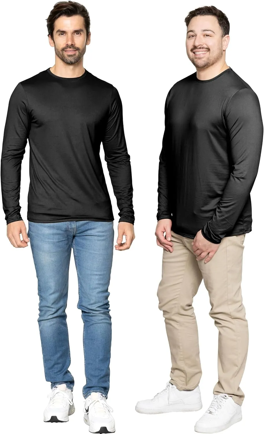 STRETCH IS COMFORT Boy's and Men's Oh So Soft Long Sleeve Top | Youth S-Adult 3X