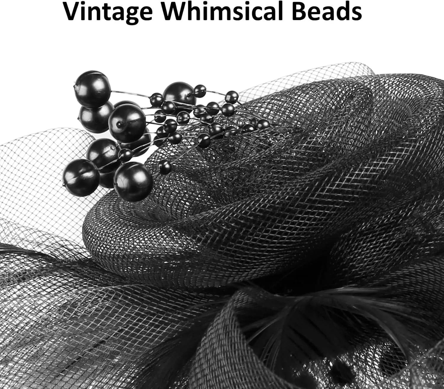 WOVOWOVO Women's Fascinators Hats Fascinators for Women Tea Party Cocktail Wedding Headwear Headband for Women Girls