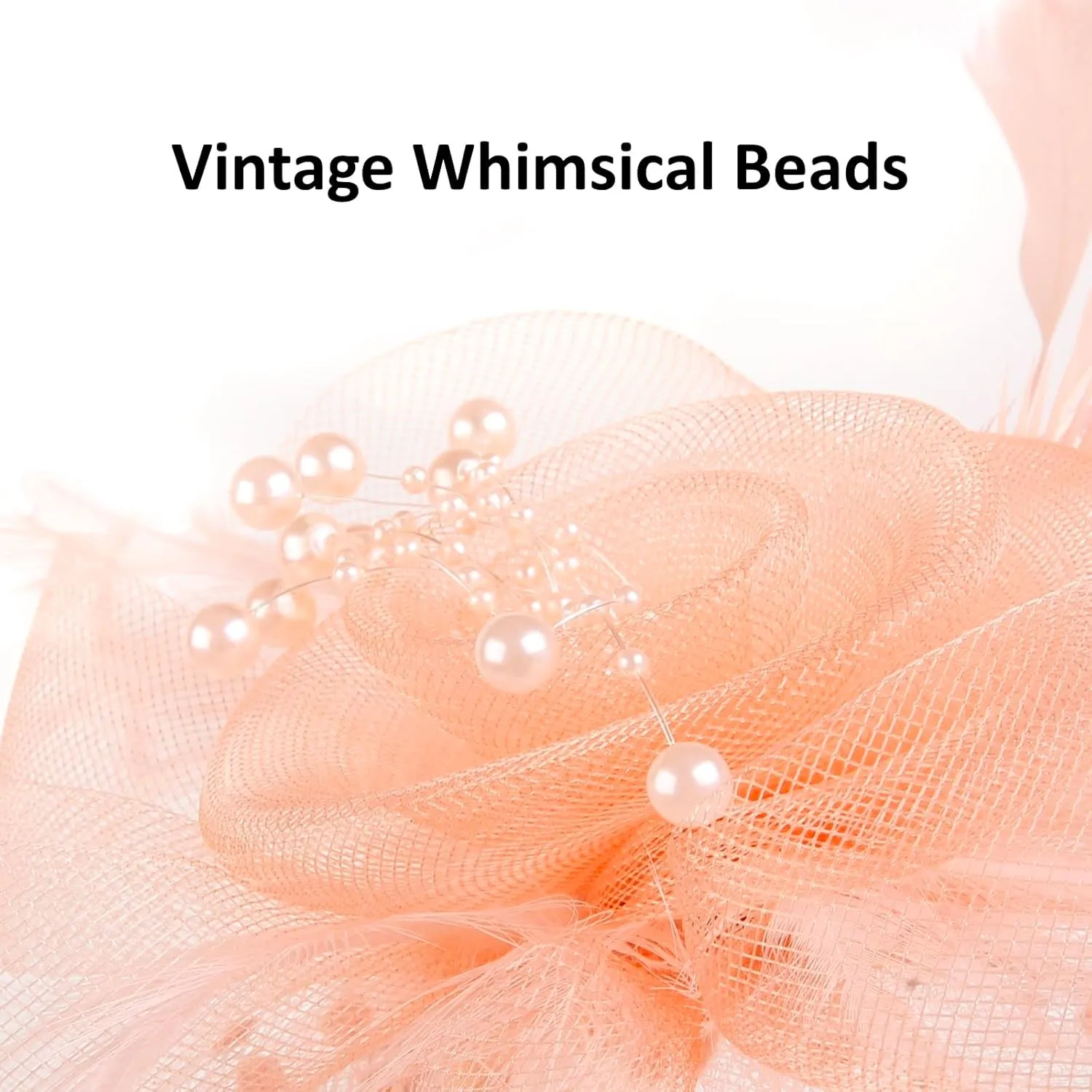 WOVOWOVO Women's Fascinators Hats Fascinators for Women Tea Party Cocktail Wedding Headwear Headband for Women Girls
